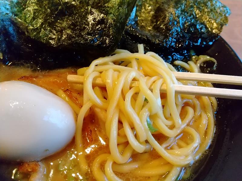 醤油とんこつラーメンＳＰの麺