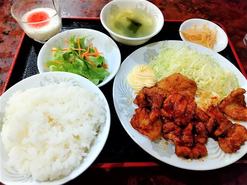 珍味楼の「豚肉の生姜焼き定食」