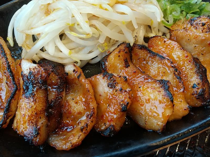 とても美味しかった韓丼の豚トロ焼肉