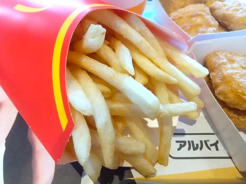 ポテナゲ大のフライドポテト